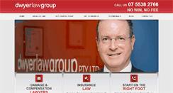 Desktop Screenshot of dwyerlaw.com.au